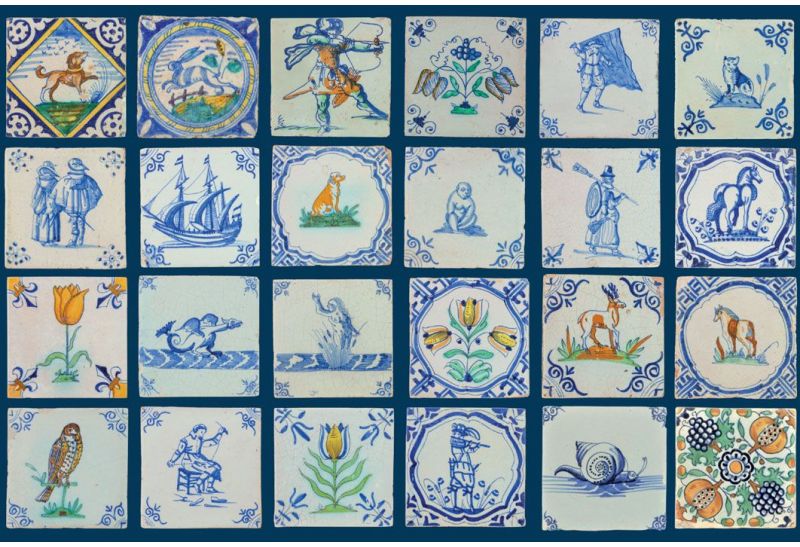 Sales exhibition of rare Delft tiles 2022