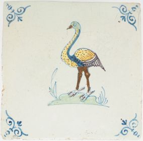 Dutch Delft Tiles - Birds - Collectibles