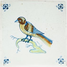 Dutch Delft Tiles - Birds - Collectibles