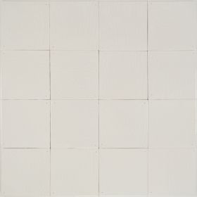 Ivory 1 Delft tile, the mid-tone of three ivory shades, offering a balanced warmth and contemporary appeal for refined interiors. Crackled finish and pinholes.
