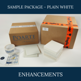 Enhancement sample package - plain white
