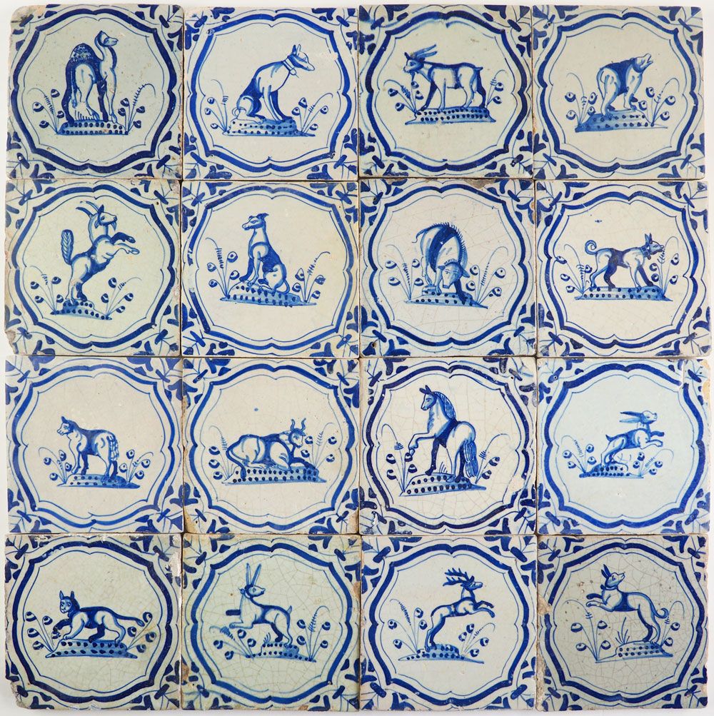 アンティークアニマルデカールウォールプラーク wts124a.jpg