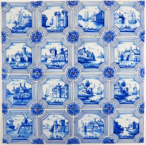 Landscape (octagon), 19th century