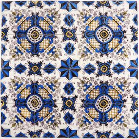 Chintz stars, 18th century
