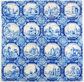 Landscape (octagon), 19th century