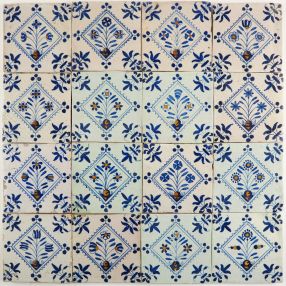 Diamond flowers, 17th century