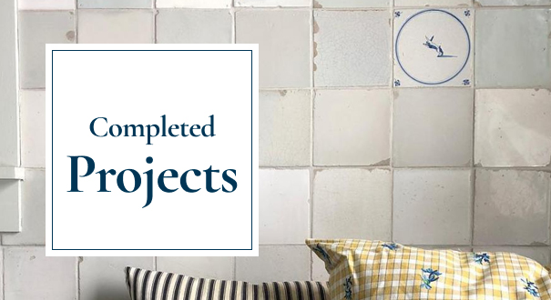 Projects with Delft tiles