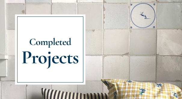 Projects with Delft tiles